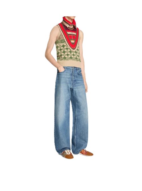 Loose denim pants Peyter DRIES VAN NOTEN | 262-020941-4410504 BLU